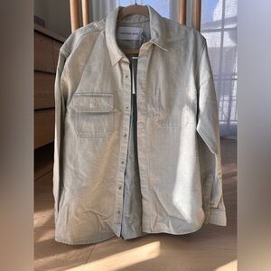🔥NWT. Calvin Klein 90’s Denim Relaxed Shirt Jacket. Size M